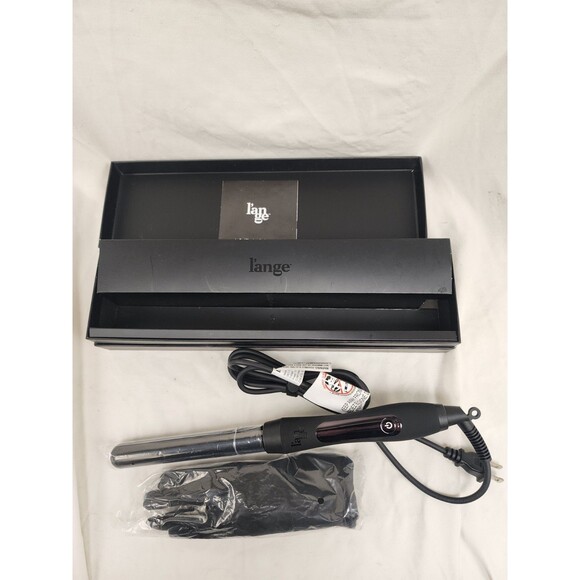 Lange Titanium Curling Wand Model HT0266 Black 32MM 1.25 Inch Barrel main image 4